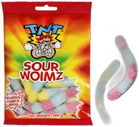 TNT Sour Woimz Bag