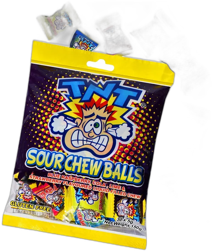 TNT Sour Chew Balls