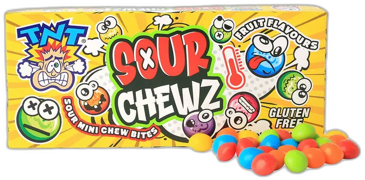 TNT Sour Chewz Box