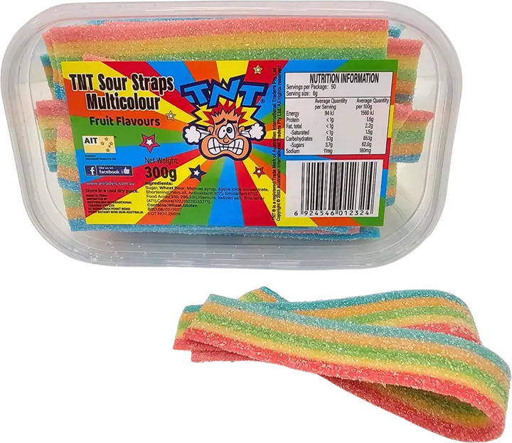 TNT Sour Straps Multicolour