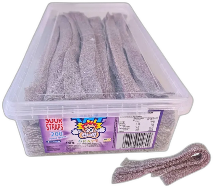 TNT Sour Straps Grape